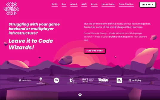 Code Wizards website