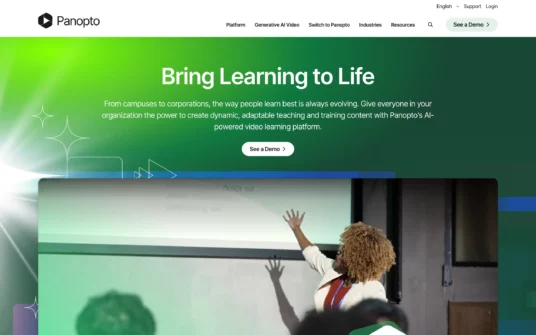 Panopto website