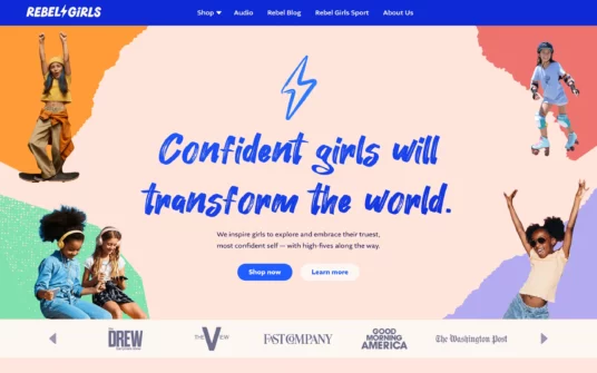 Rebel Girls website