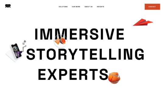 Rock Paper Reality website