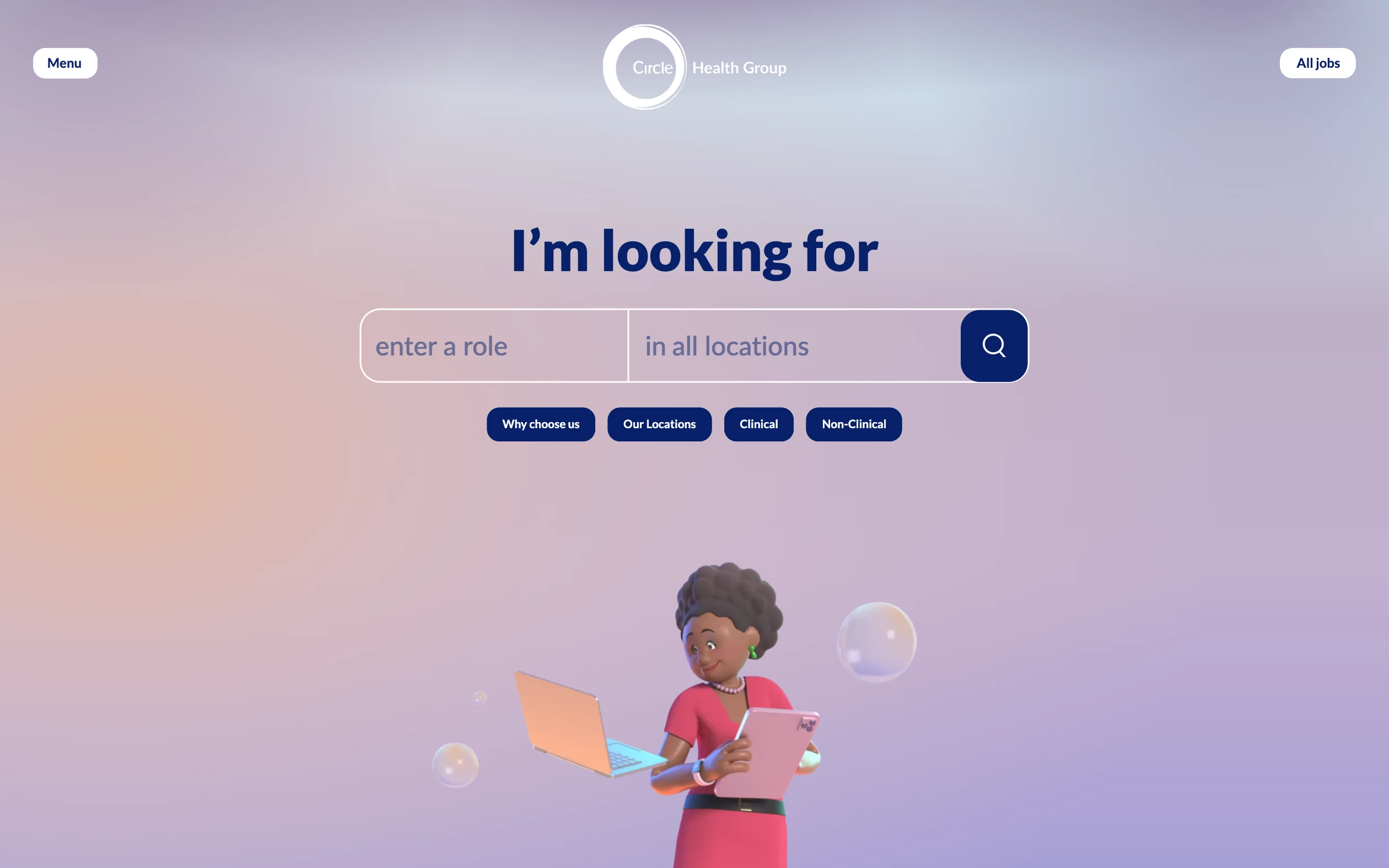 Circle Health Group careers website