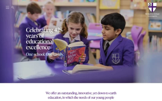 Kimbolton School website