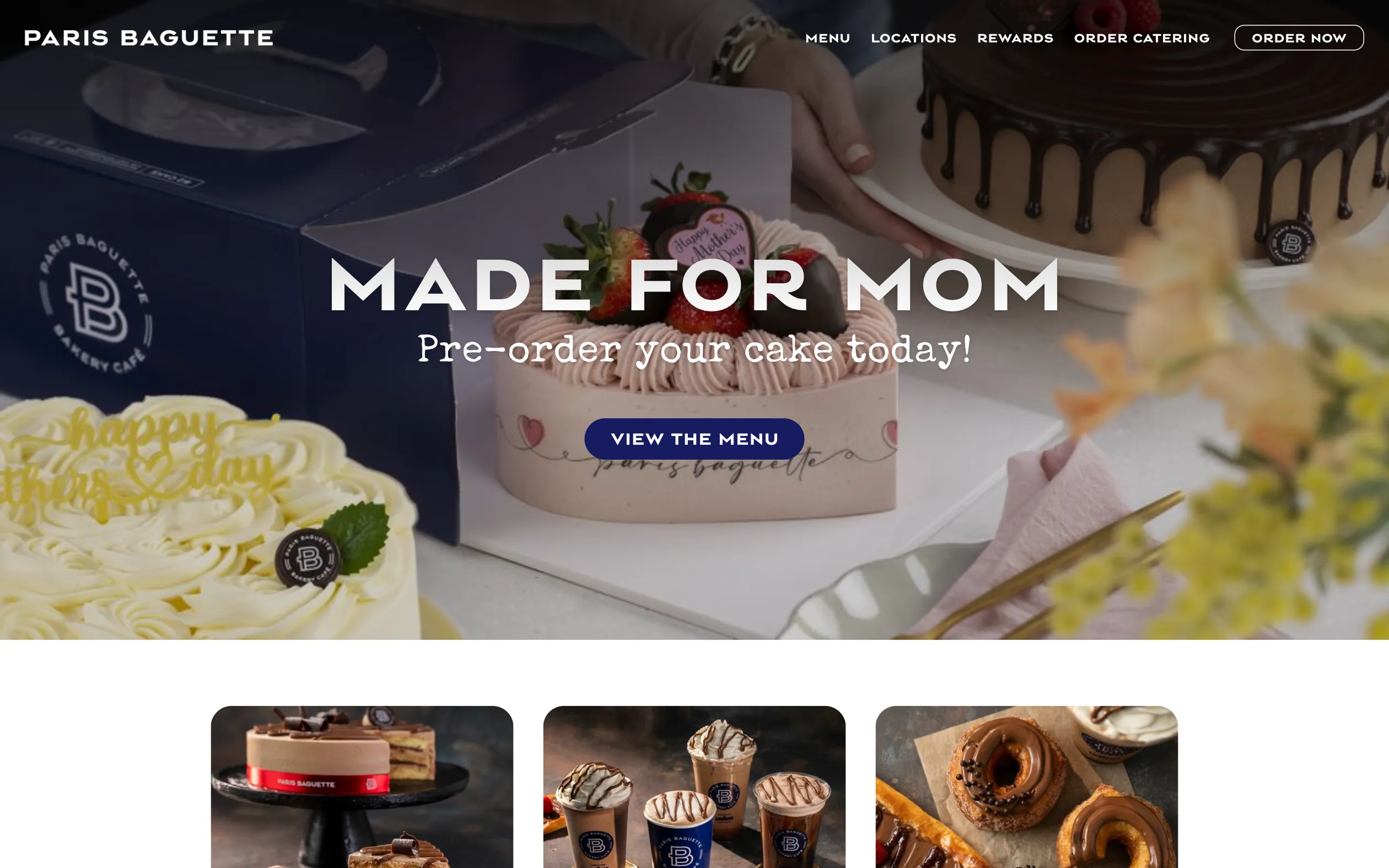 Paris Baguette website