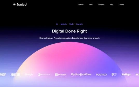 Fueled website