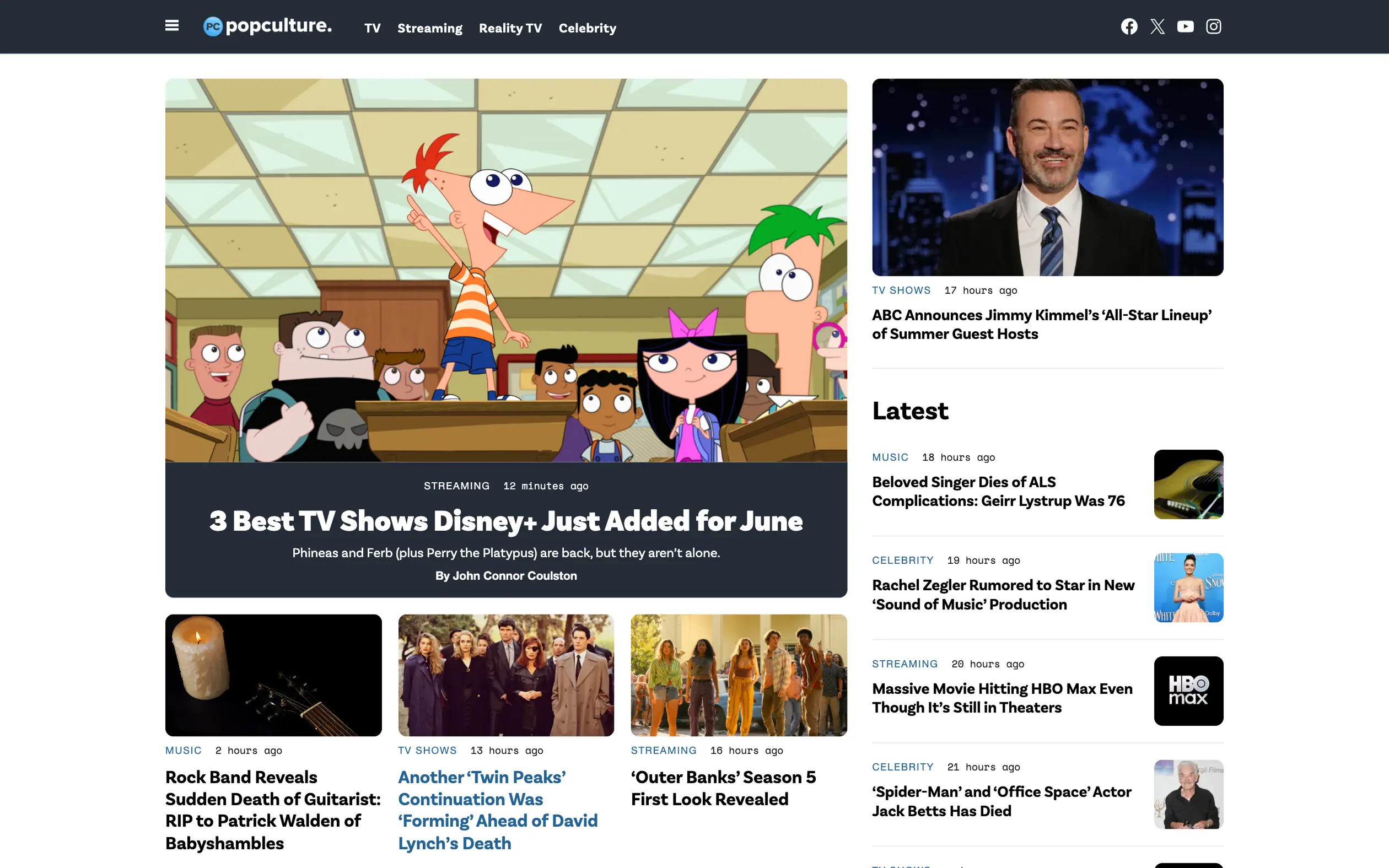 PopCulture website