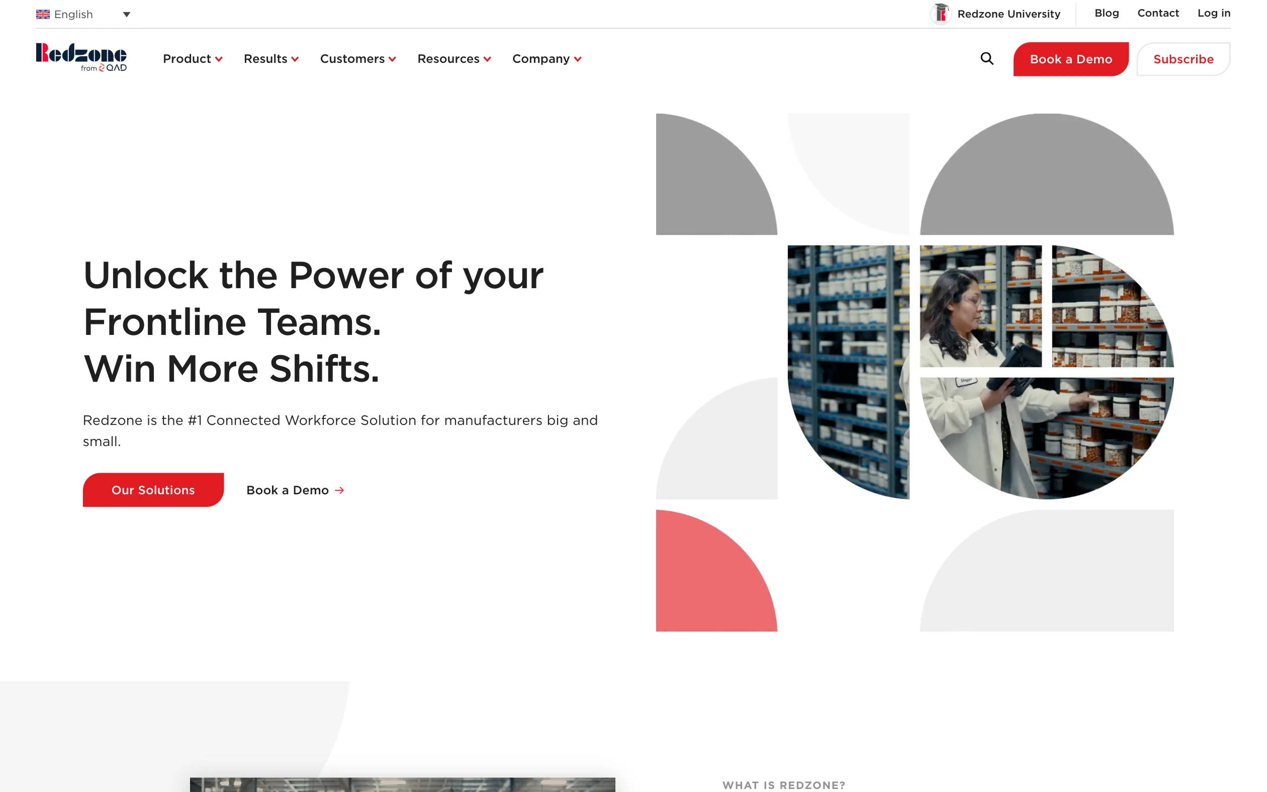 Redzone website