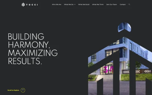 Tocci website