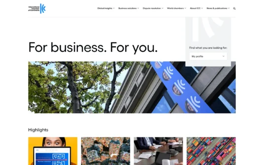 International Chamber of Commerce website
