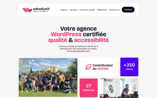 Whodunit website