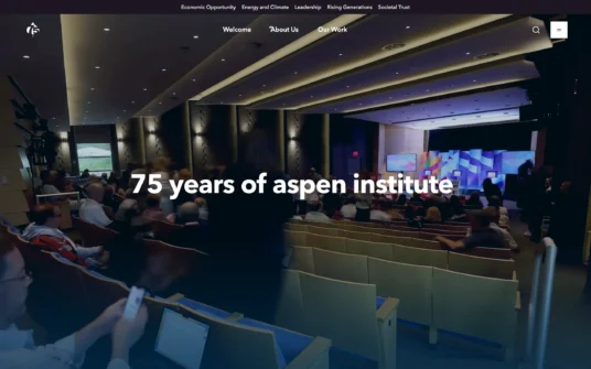 Aspen Institute website