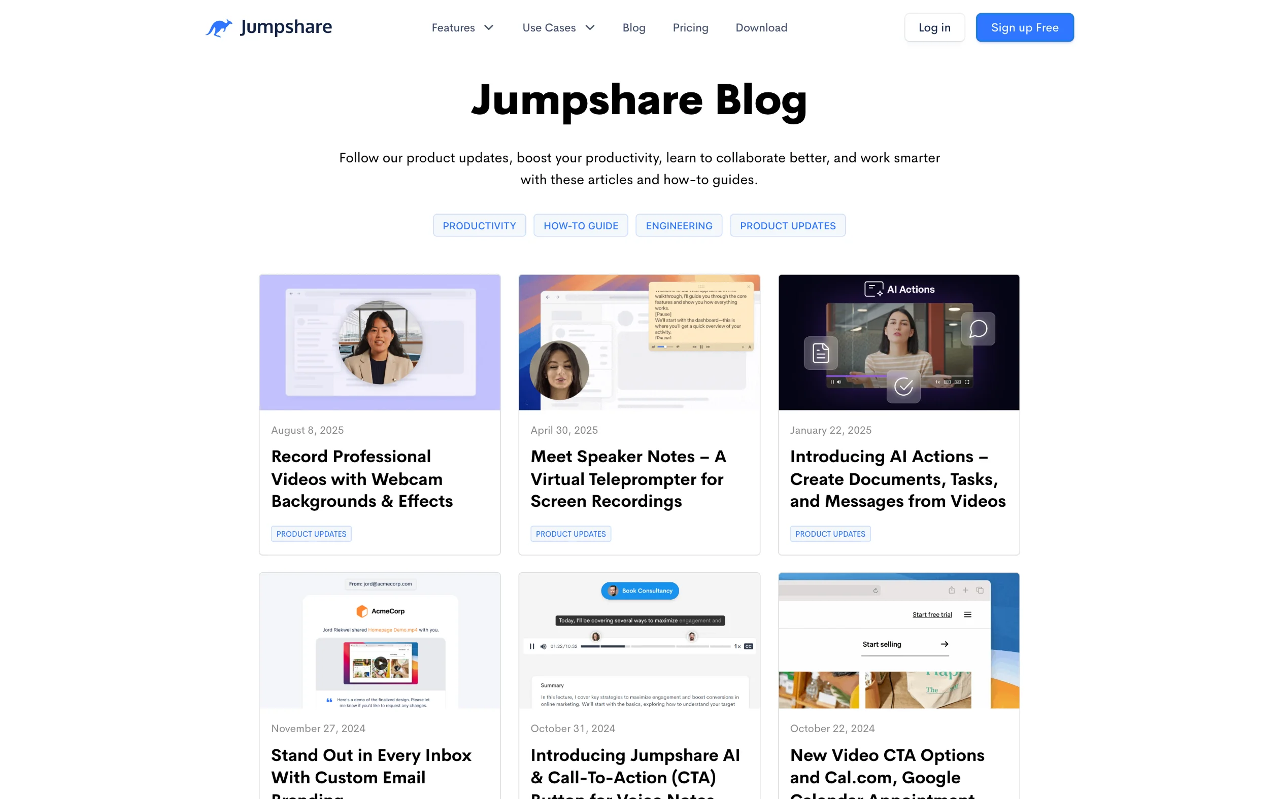 Jumpshare blog